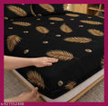Elastic(Fitted) Super Soft Double Bedsheet With 2 Pillow Covers