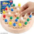 Matching Games, Wooden Memory Match Stick Chess Game,BLOWEST Colorful Memory Chess, Funny Block Board Game, Early Educational Toy, Brain Trainig Games