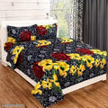 BLACK YELLOW SEMWAL CREATIONS PRESENT GALACE COTTON BEST SELLING Double