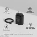 45W Super Fast PD Charger Type C to Type C Cable Included | Compatible with Samsung Galaxy S23 FE, A73 5G,