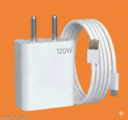 120W SUPERVOOC FAST CHARGER ADAPTER WITH CABLE