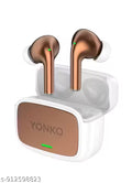 Yonko Gold Series TWS: 13mm Drivers, 70H Playback, Noise Cancellation & Fast Pairing.