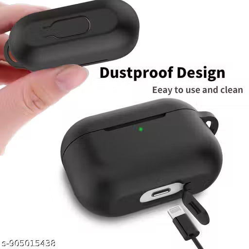 Airpod Pro, Black Airpod, TWS Headphone, Tws earphone, True Wireless Bluetooth Headphone, True Wireless Bluetooth Earphones with Long Hours of Playtime & Compatible for all Smartphones - Black