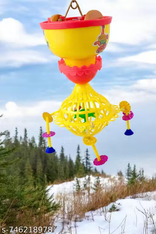Colorful Hanging Jhoomer Toy for Newborn Baby | Musical & Rotating Activity Toy for Kids | Baby Development Toy
