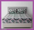 Bedsheet All Around Fitted Elastic Bedsheet With 2 Pillow Covers