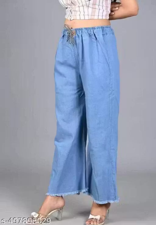 WOMEN JEANS WOMEN PLAZZO WOMEN TROUSER WOMEN JEAN WOMEN BLUE JEANS JEANS FOR WOMEN