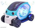 Kidoyz Future 09 Musical Stunt Car Rotate 360° with Flashing Light & Music - Multicolor