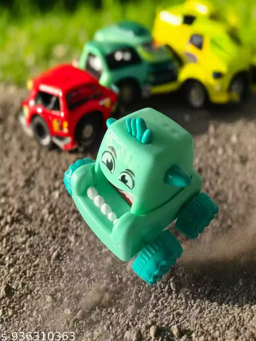 Best Monster Truck Toy for Kids - Friction Powered Push and Go Car - Safe Non-Toxic - Birthday Gift for Toddlers