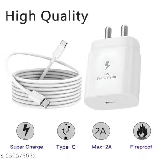 Samsun g 25W Charger USB Type C Adapter for Samsun g Galax y Z Fold