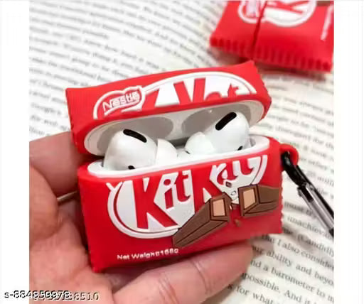 CHOCOLATE RAPPER DESIGN COVER for Apple Airpods pro (2019) / Airpods pro 2 (2022) it's cute silicone case