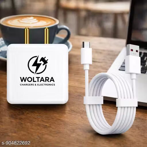 WOLTARA 80W SuperVOOC Wall Charger with High-Speed Cable