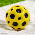 JVTS New Moon Bouncy Ball For Kids, Anti Stress & High Bounce Ball [Pack 1Pcs] - 7.5 cm (Multicolor)