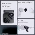 Cmf Buds 2 48 Db Hybrid Anc, 13mm Driver Ultra Bass Technology 2.0, 55 Hrs Playtime Bluetooth v5.2 | True Wireless Earbuds with Deep Bass, Clear Sound & Long Battery Life (Black)