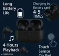 Airpods Pro-True Wireless Bluetooth Headphone Earphones with 3 Hours of Playtime & Compatible for all Smartphones #AirPods Pro