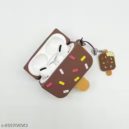 SALE BROWN ICECREAM CUTE Case FOR APPLE Airpods Pro / Airpods Pro 2 || [CASE ONLY] (Do Not Place Order For Other Brands))
