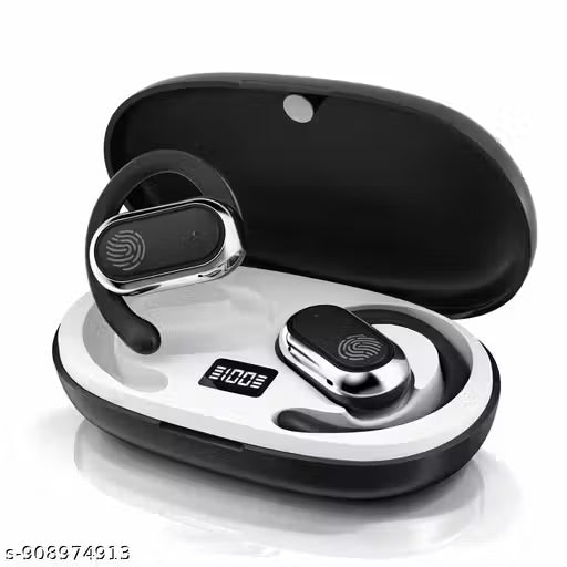 Premium High Quality Truly Wireless TWS Earbud, ANC Bluetooth Earbuds with Display, 30 Hrs Playtime with Fast Charging,