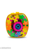 Ayzal Enterprises 44 Pcs Large Building Blocks Set with Wheels | Creative Construction & Educational Toy for Kids