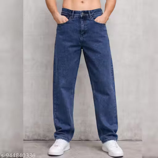 Sindon Men's MomFit Casual Denim Jeans