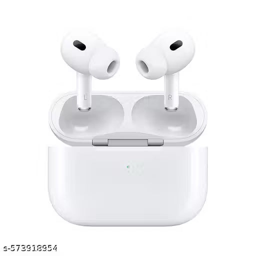 Airpod Pro White - Bluetooth 5.1 TWS Earphones with Deep Bass, Touch Controls, Sweatproof, Gaming Mode -