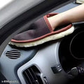 Car Wash Glove Microfiber Wool Cleaning Mitt, Scratch Free Soft Car Cleaning Glove, Super Absorbent Wash Mitt for Car Bike Motorcycle,