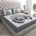 Jaipuri Cotton Double Bedsheet With 2 Pillow Cover