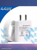 Smart 44 Watt Charger Adapter with Fast Charging Cable, Portable USB C Mobile Charger for Android Phones and Electronic Devices