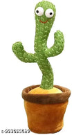 Dancing Cactus Talking Toy,Cactus Plush Toy, Wriggle Singing Recording Repeats What You Say Funny Education Toys for Babies Children Playing, Home Decorate