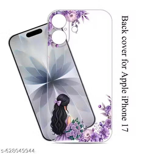 Back Cover for AppleiPhone17, AppleiPhone17 Printed Back Cover, AppleiPhone17 Designer Back Cover,