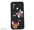 TFC Vivo Y50 Ladies Back Cover for Girls/Cute Tom & Jerry silicon Finish Case/Soft TPU/Safety Fancy Case For Vivo Y50