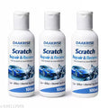 Car Scratch Remover 100ml Swirl And Stain Repair Compound with Sponge Scratch Repair Paste For Car Paint Minor Mark And Surface Imperfection Polishing Pack of 3