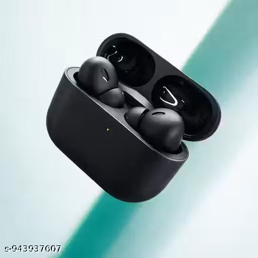 Wireless Earbuds Bluetooth 5.3 TWS Earphones | TWS Earphones Full Touch Control Headphone Built-in Microphone Immersive Sound Quality (BLACK)