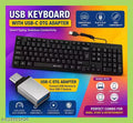 KEYBOARD AND TYPE C OTG COMBO SET