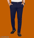 Men's Lightweight Lycra Blend Trouser Pant - Perfect for Summer and Travel