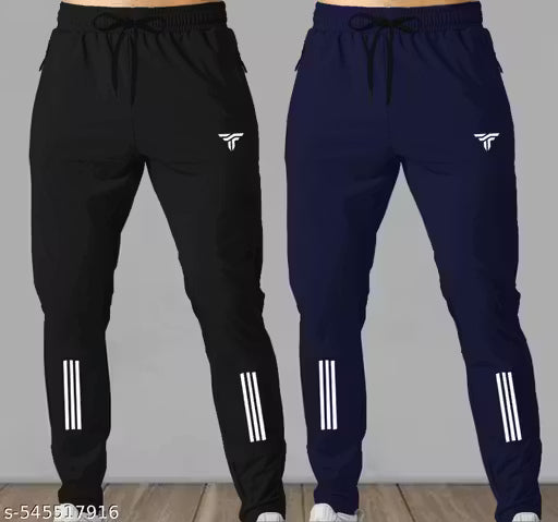 TROUZFIT Track Pants for Active Lifestyles, Stylish Design Comfortable and Versatile Active Wear Combo Pack of 2