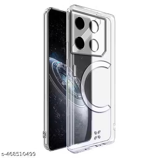 Qlez Soft Toto Transparent Back Case for Infinix GT 20 Pro 5G