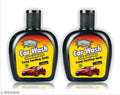 Prafful Car Wash Shampoos Cleaning with Shining Interior and Exterior 140 ml Pack of 2 (with Lemon fragrance )