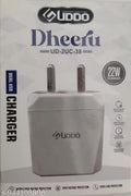 MOBILE CHARGER UDDO DHEERU UDD 2UC 38 DUAL USB CHARGER V8