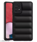 Puffer Mobile Phone Case & Cover for Samsung Galaxy A13 4G| Scratch Resistant | Light Weight | Slim Shckproof Black