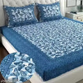 Pure cotton Double bedsheet with 2 pillow covers