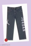 Men embroidery rinted Straight Fit Denim Jeans | Trendy Blue Casual Stylish Jeans for Men