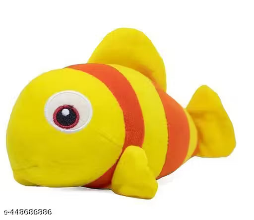 Adorable Nimo Fish Push Toy Yellow- Height 22 cm