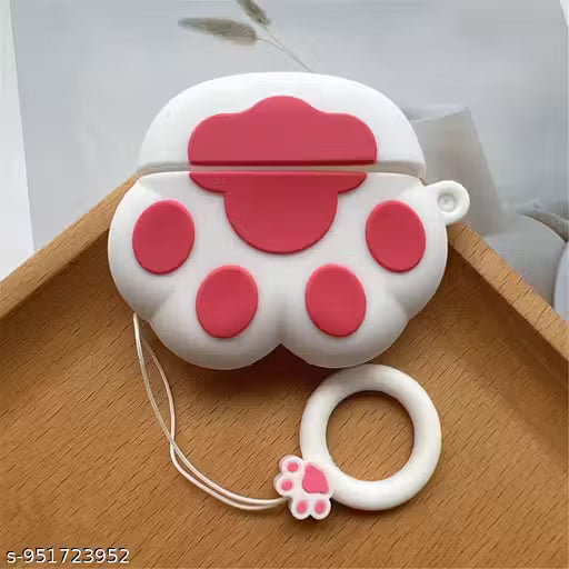mobileSAFETY Silicone Press Stud Earbuds Case For Airpods Pro & Airpods Pro2 (Pack of:01)