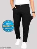 Men Regular fit Casual Stretchable with Expandable Waist pant.