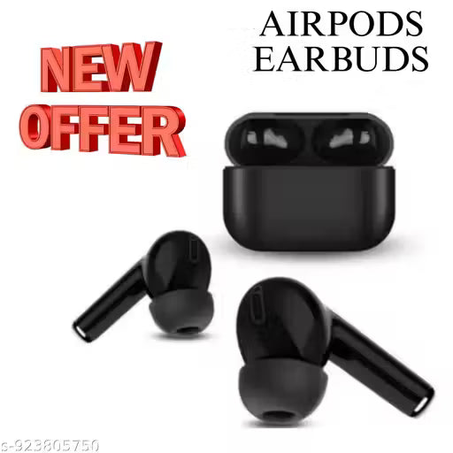 Airpod Pro True Wireless Bluetooth Earphones with 83 Hours of Playtime & Compatible for all Smartphones
