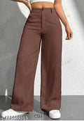 Trendy Trouser For Women Classic Look Comfortable Material (2 Pocket )