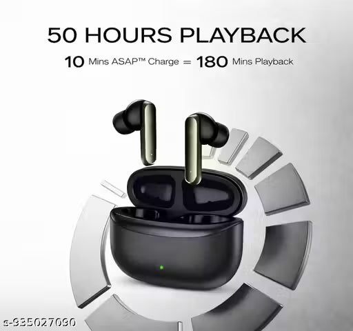 EARPODS TWS Bluetooth Earbuds Wireless Bluetooth 5.3 Stereo IPX7 Waterproof bluetooth Headset wireless earbuds ANC Earbuds which comes with 20 hour Battery Backup