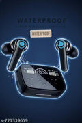 M19 Wireless Earbuds TWS 5.1 Large Screen Dual LED Digital Display Touch Bluetooth Headphones Mini Compact Portable Sports Waterproof