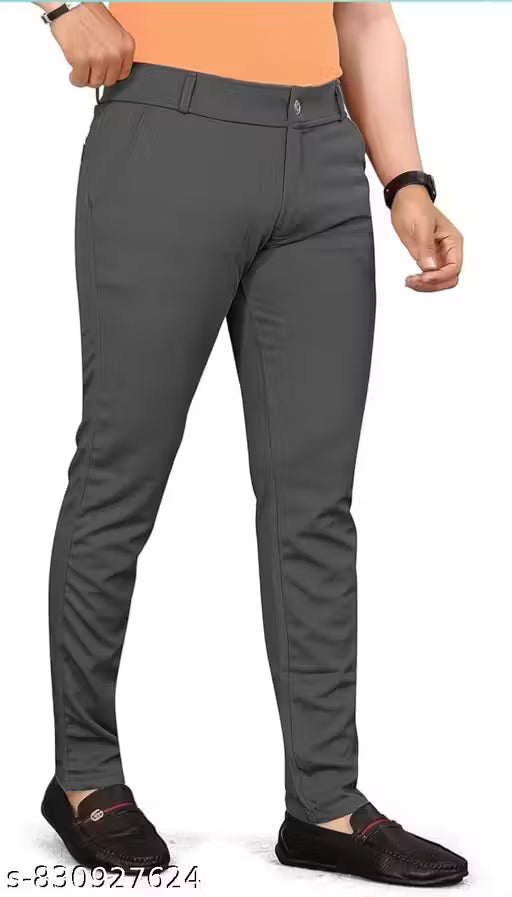 Men's Lycra Caual Trouser Pant