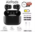 Wireless TWS Bluetooth Ear buds (black) | High-Quality Sound | Long Battery Life | Touch Control Ear buds | Comfortable Fit | Bluetooth 5.3 Ear buds