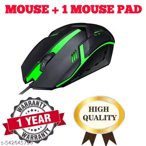 Usb gaming mouse a3 with mouse pad
